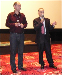 At the International Film Festival in Pusan, South Korea, with the Croatian Ambassador Mr. Drago Stambuk